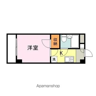 リバティ丸之内【1階】の間取り