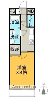 サンアップウェルⅠ【103号室】の間取り