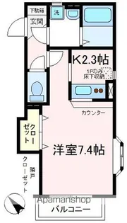 プレミールⅡ【1階】の間取り