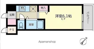 アイナレアビラ【6階】の間取り