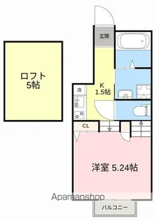 ザ・ソレイユ荒巻神明町B棟【1階】の間取り
