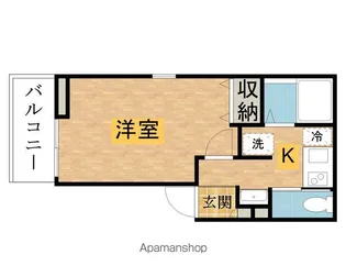 アズール西八王子【1階】の間取り