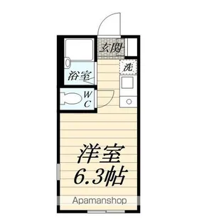 アニエス桜ケ丘【3階】の間取り