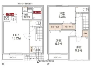 Abelia【1階】の間取り
