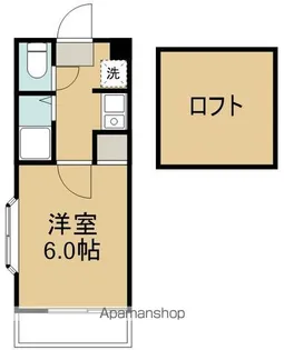 アップルハウス銀杏町A【103号室】の間取り