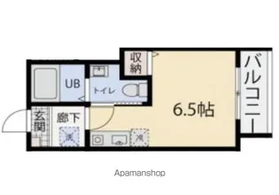 うみかぜハイツⅡ【2階】の間取り
