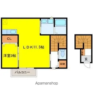 LIETO(リエット)【2階】の間取り