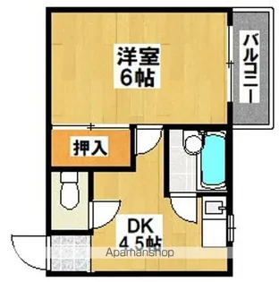 リアライズ帝塚山【2階】の間取り