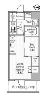 NIDO MINOWA【2階】の間取り