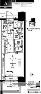 AXAS南品川【6階】の間取り