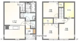 グランメゾンⅠ【3号室】の間取り