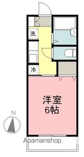 ベネッセ滝道【2階】の間取り