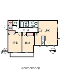 サント・ノスベモス柏【2階】の間取り