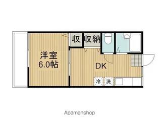 ハイム西荻【202号室】の間取り