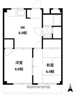 空港サヤハイツ【305号室号室】の間取り