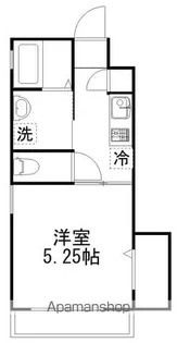 ESTASIA船橋日大前【1階】の間取り