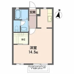 メゾンASAHI【1階】の間取り