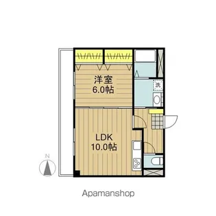 横田商事第5ビル【2階】の間取り