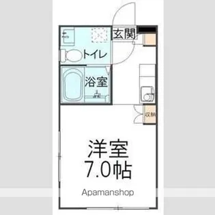 オーバル柏【1階】の間取り