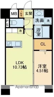 PRIME蓮台寺【903号室】の間取り