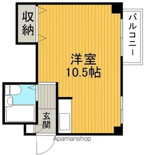 レオパードウエハラ【3階】の間取り