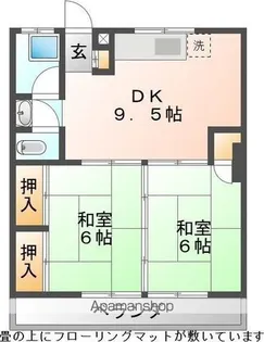 大誠第二ビル【1階】の間取り