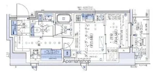 アトラス西早稲田【4階】の間取り