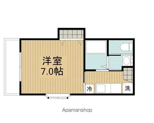 メゾンクレール【2階】の間取り