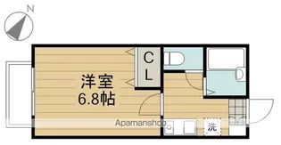 東京都日野市日野本町3丁目【マンション】の間取り