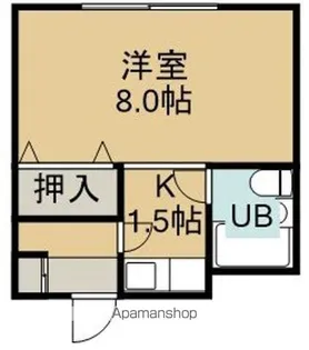 レノンやながわ【203号室】の間取り
