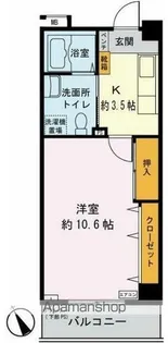 サンリーフ保土ヶ谷【1階】の間取り