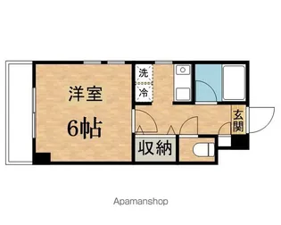 モアリッシェル多摩ニュータウン【5階】の間取り