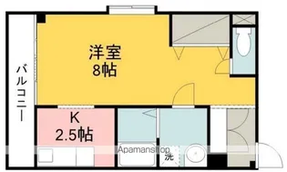 プレアール三番町【305号室】の間取り