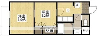 ハートレイクマンション【3階】の間取り