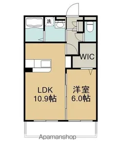 STELLA小池原【4階】の間取り