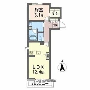セブンオーガスタⅣ【3階】の間取り