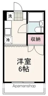 カーサミハルⅠ【101号室】の間取り