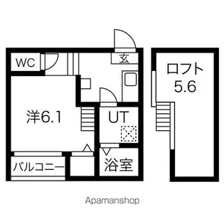 グランビル上小田井【1階】の間取り