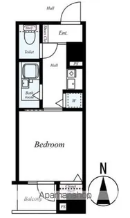 プレール神田佐久間町【10階】の間取り