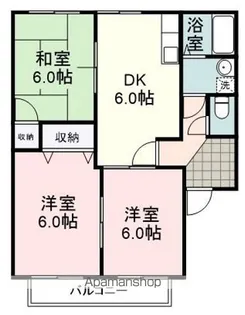 アルテール・アイ【1階】の間取り