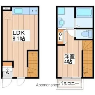 HAU’OLI【1階】の間取り