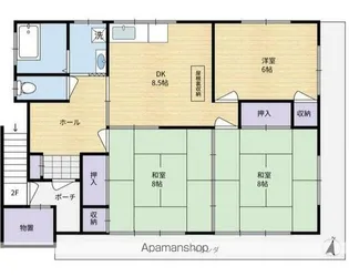 東京都江戸川区大杉5丁目【一戸建】の間取り