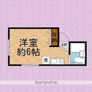 グリーンハイツ【1階】の間取り