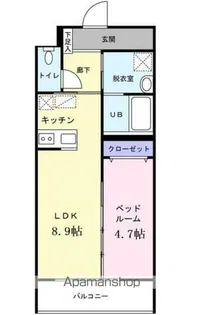 SANTA BASE【2階】の間取り