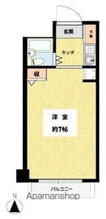 音羽ホームズ【3階】の間取り