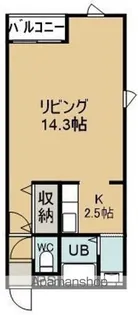リーベスト美原【303号室】の間取り