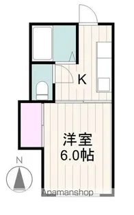 メゾンド・カトー【202号室】の間取り
