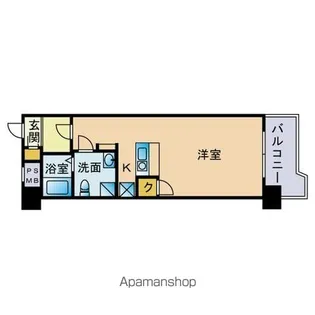 アイディ白金【6階】の間取り