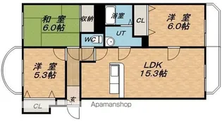 リラヒルズ【4階】の間取り
