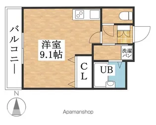 エメラルド・ノービレⅡ【3階】の間取り